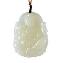天下玉緣白玉觀音吊墜 精雕細琢，賜福永葆平安